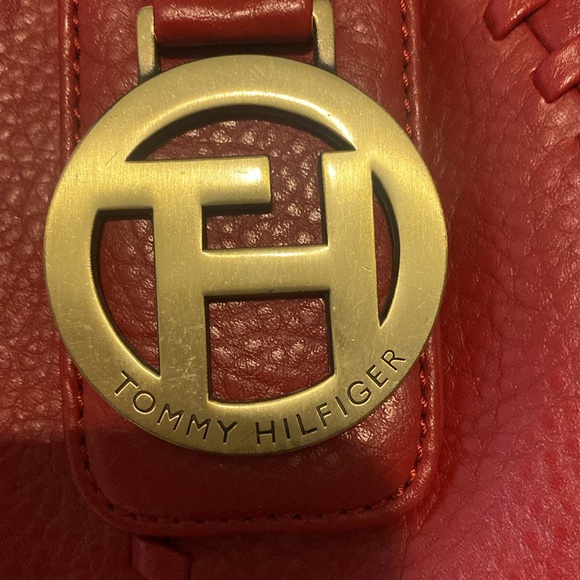 Tommy Hilfiger Y2K red faux leather bag free with bundle purchase over $100.00 - Picture 11 of 11